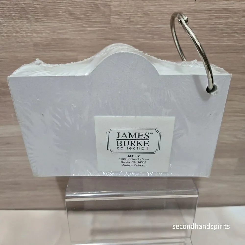 James Burke Mushroom Index Card 3x5 Ring Bound 170 Ct Cottagecore Stationery New